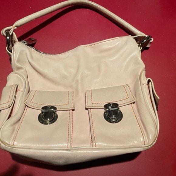 Marc Jacobs Blake Blush Pink Multi-Pocket Hobo Bag Classic Style - Picture 1 of 7